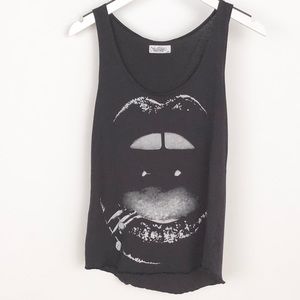 Lauren Moshi lip ring tank